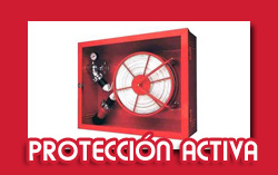 protección activa contra el fuego